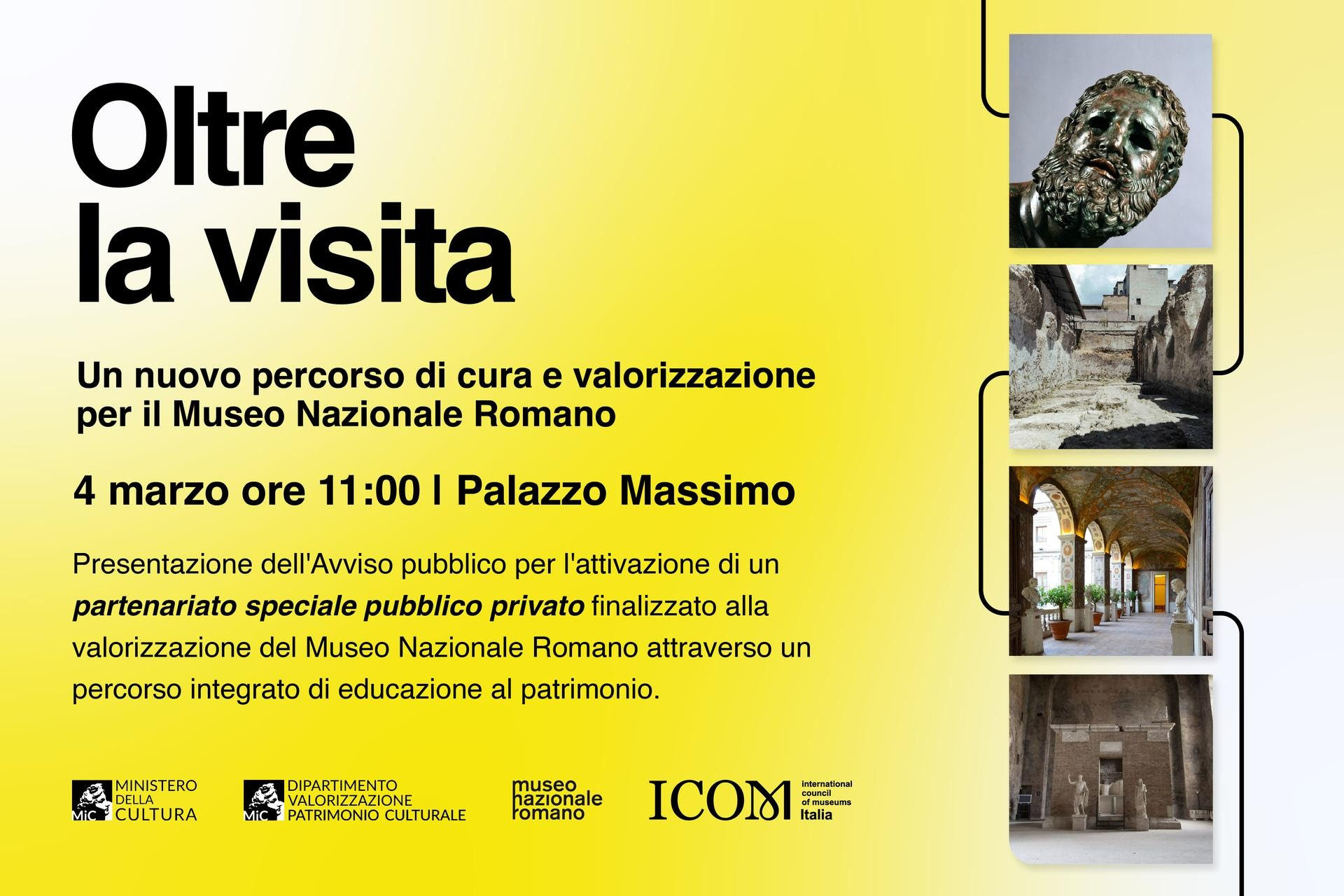 Oltre la visita: un nuovo percorso di cura e valorizzazione per il Museo Nazionale Romano